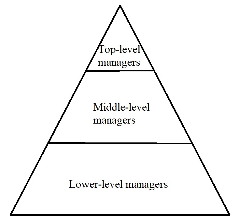 Managers hierarchical levels of managers, StudySmarter